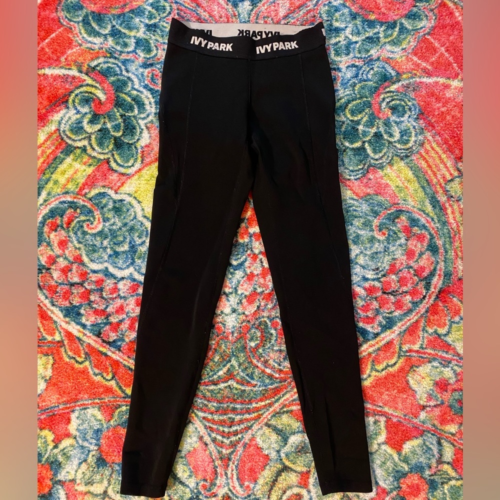 IVY PARK Black High-Waisted Leggings